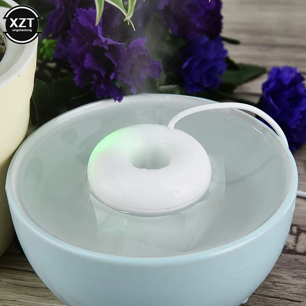 Mini humidificateur d'air portable multifonctionnel UFO, diffuseur d'arômes, supporter ficateur de vapeur, ions négatifs, USB, maison