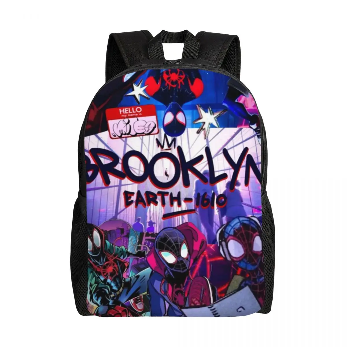 

Marvel Spider-Man Backpack, Women's Oxford Cloth Backpack, Men's School Bag, Travel Backpack, Laptop Backpack
