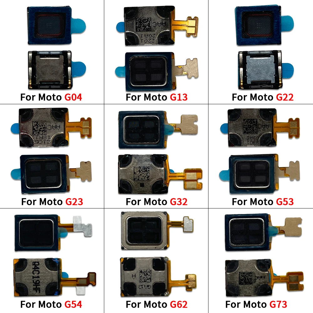 

Earpiece Speaker For Moto G04 G13 G14 G22 G23 G24 G32 G42 G52 G53 G54 G62 G71 G73 G82 Earphone Repair Parts