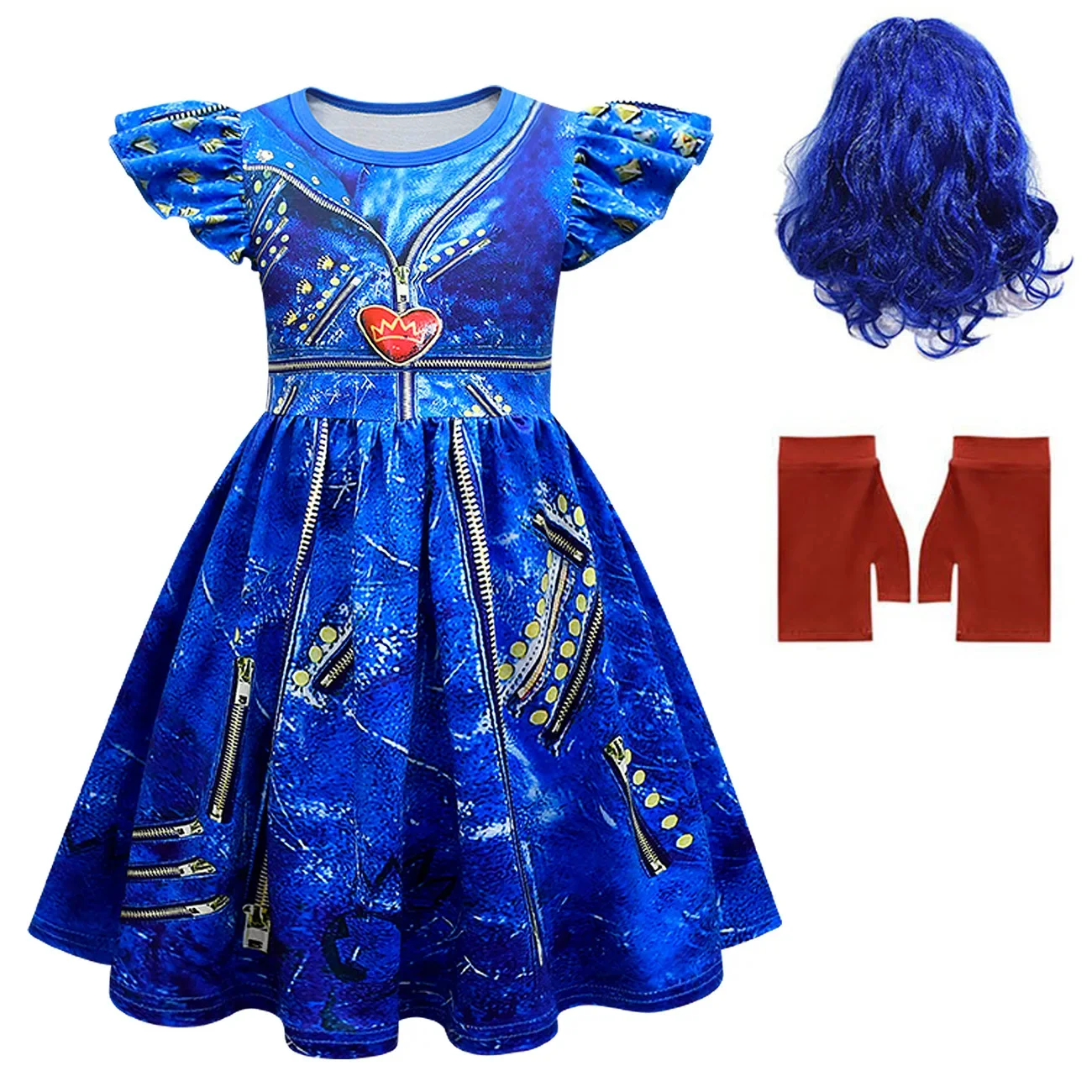 open lace back dress Amazon.com: MelangCos Musical Movie Cosplay Mal Costume Women's Princess  Fancy Sleeveless Tulle Tiered Dresses for Halloween (Purple, XS) : Clothing,  Shoes & Jewelry main image 0