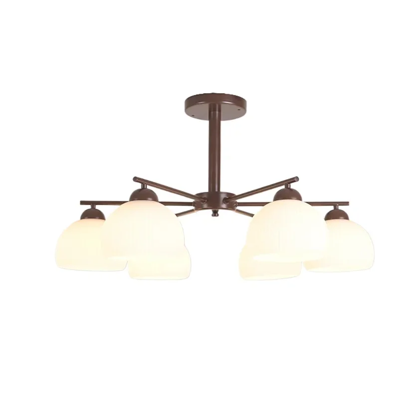 Simple modern retro ceiling light wabi-sabi wind restaurant Japanese bedroom study light
