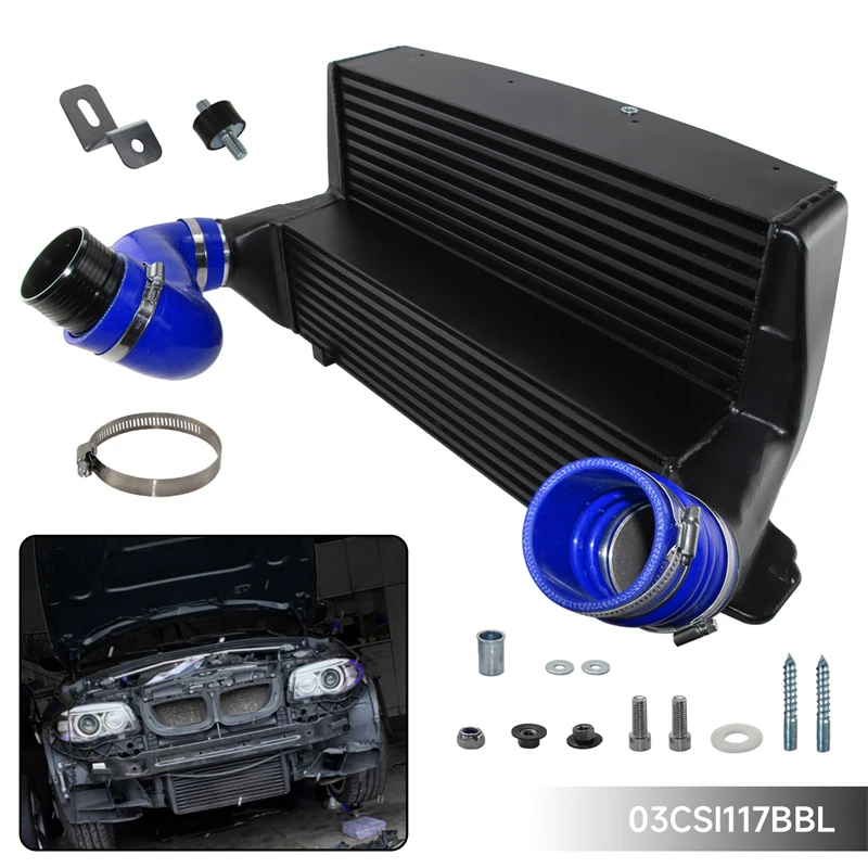 Competition Intercooler Kit For EVO III BMW 335(x)i E90/E91/E92/93 335is E92 135i E82/E88 1erM E82 N54&N55 2006+ Black/Blue/Red