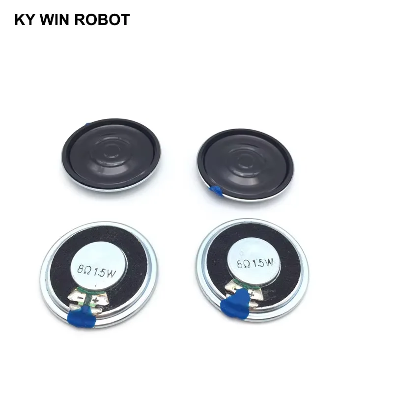 2 pz/lotto Nuovo Mini altoparlante Ultra-sottile 8 ohm 1.5 watt 1.5 W 8R altoparlante Diametro 36 MM 3.6 CM spessore 5 MM