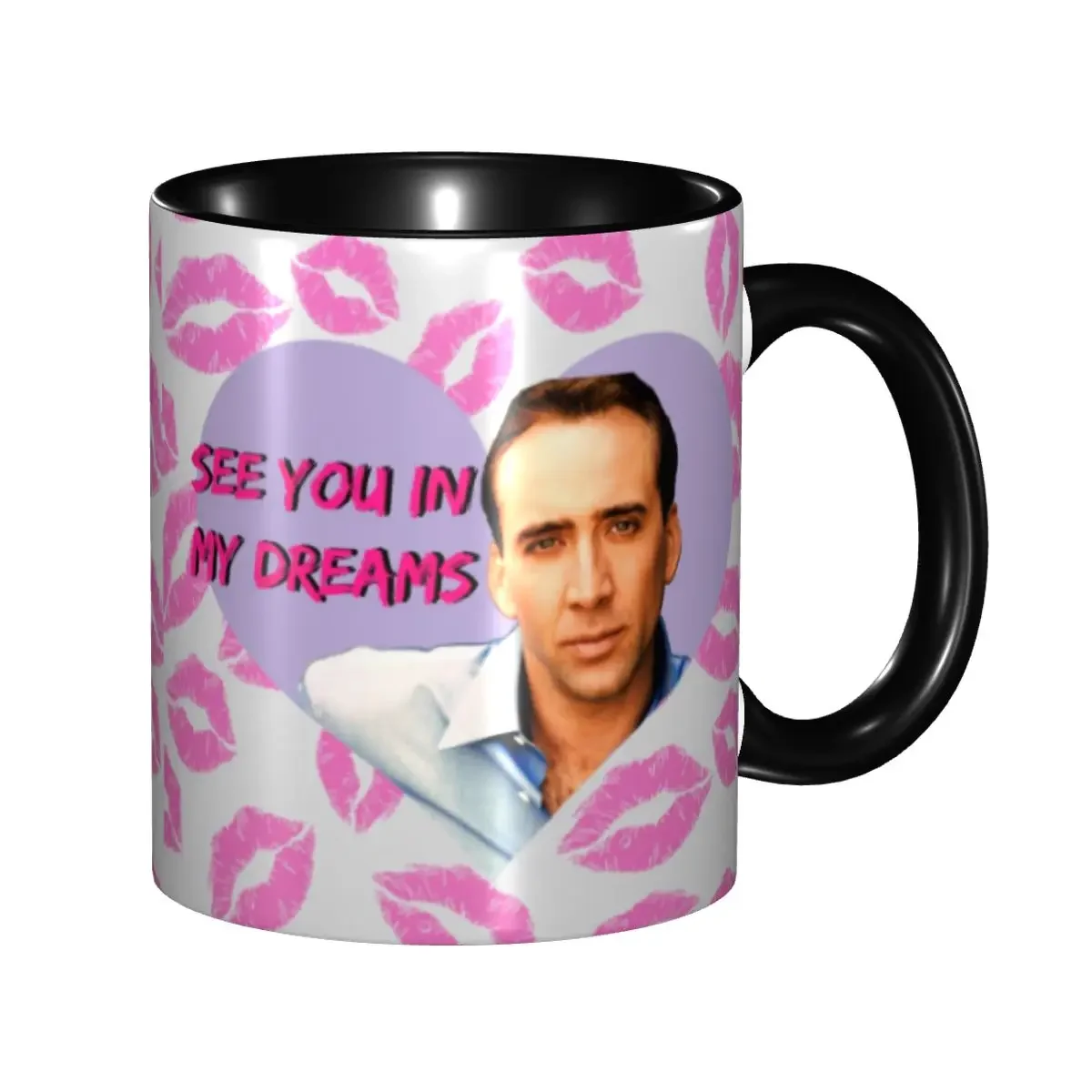 Nicolas Cage Coffee Mugs DIY Personalized Ceramic Tea Milk Mug