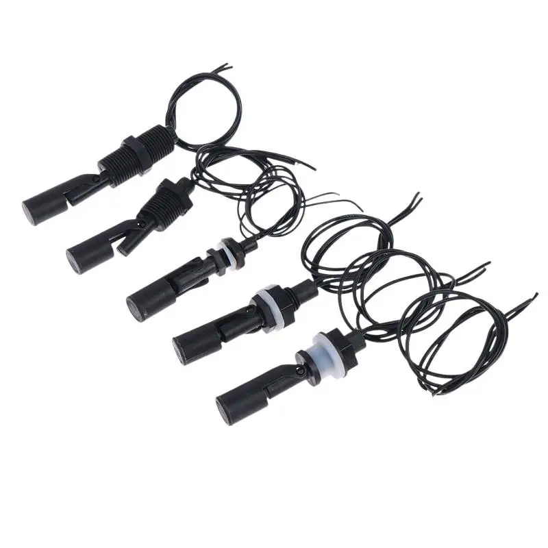 (N) Horizontal Float Sensor Switch Side Mount Liquid Water Level Sensor Controller PP Automatic Water Pump Switch Aquarium Tank