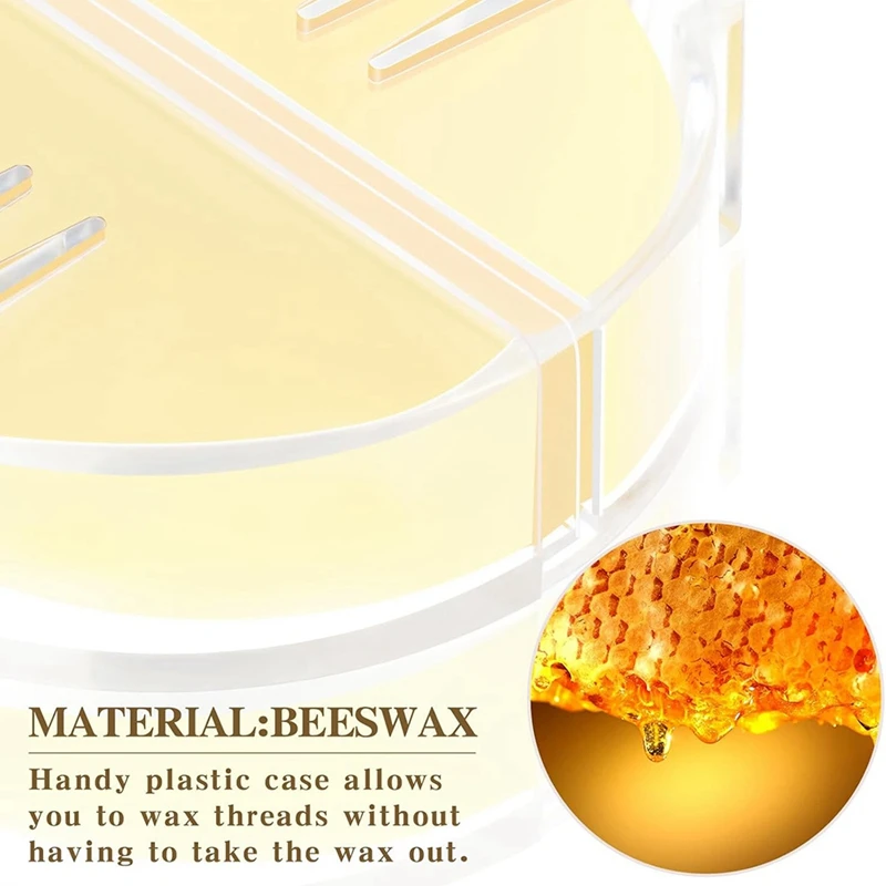 2 Pieces Thread Wax Thread Conditioner Beeswax For Sewing Thread Beeswax Thread Conditioner For Quilting Sewing