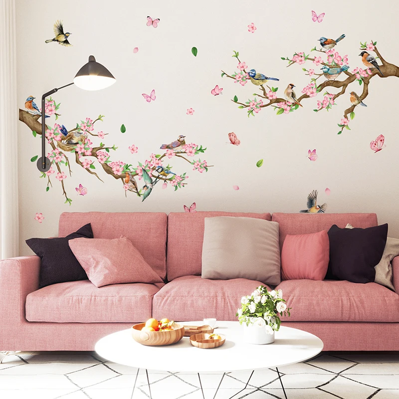 Aquarela rosa ameixa flor de p - Home Furniture & Hardware Trading avaliação e preço