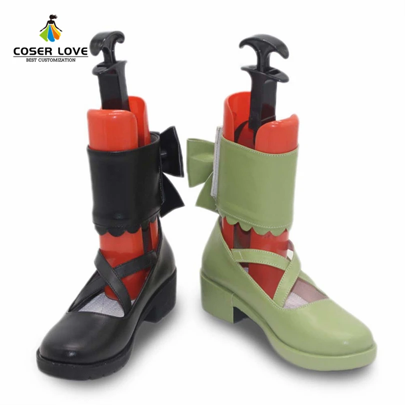 Magical Girl Witch Trial Touno Hanna Cosplay Shoes Boots for Halloween Carnival Convention Event Anime Footwear
