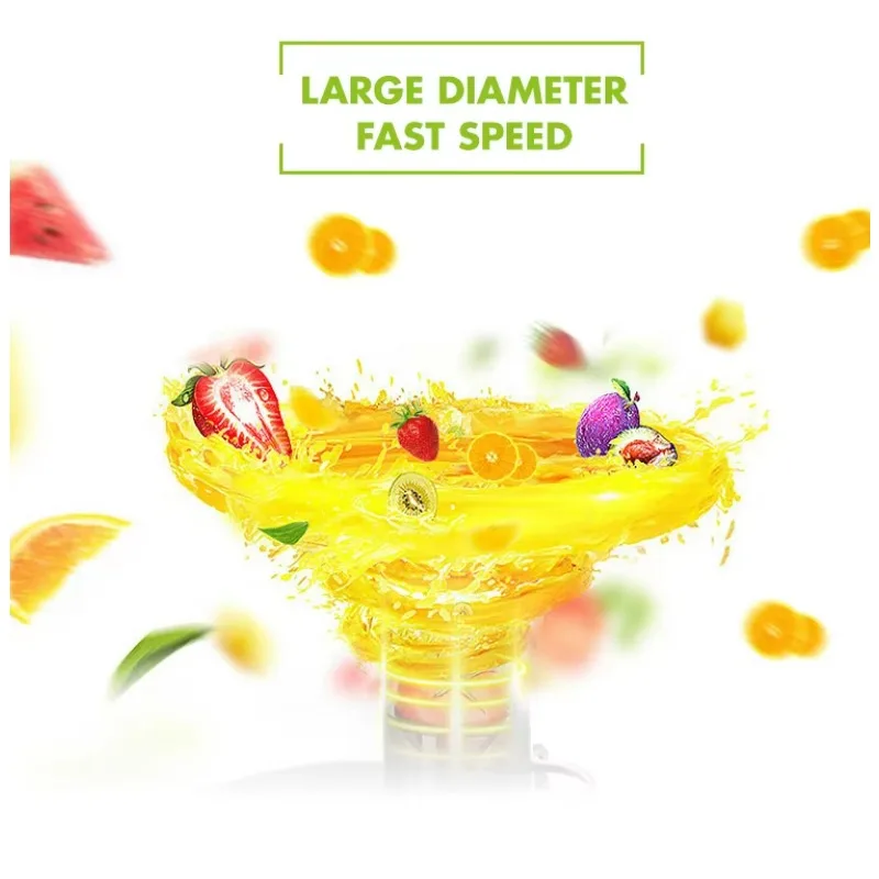 عصارة فواكه كهربائية تجارية، سعر الجملة، معدات المطبخ، سعة 2.5 لتر، شفرة بلاستيكية من الفولاذ المقاوم للصدأ للفنادق