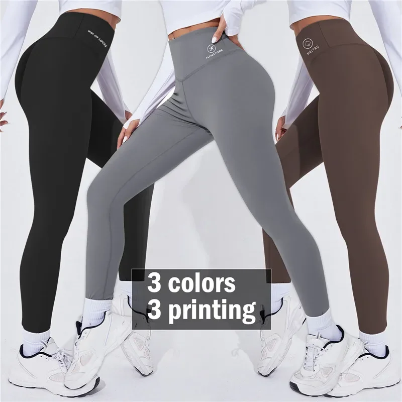 Vita alta Yoga Leggins caldi collant sportivi donna termica pantaloni da corsa Sexy Leggings per il sollevamento del culo Push Up mutandine palestra Fitness