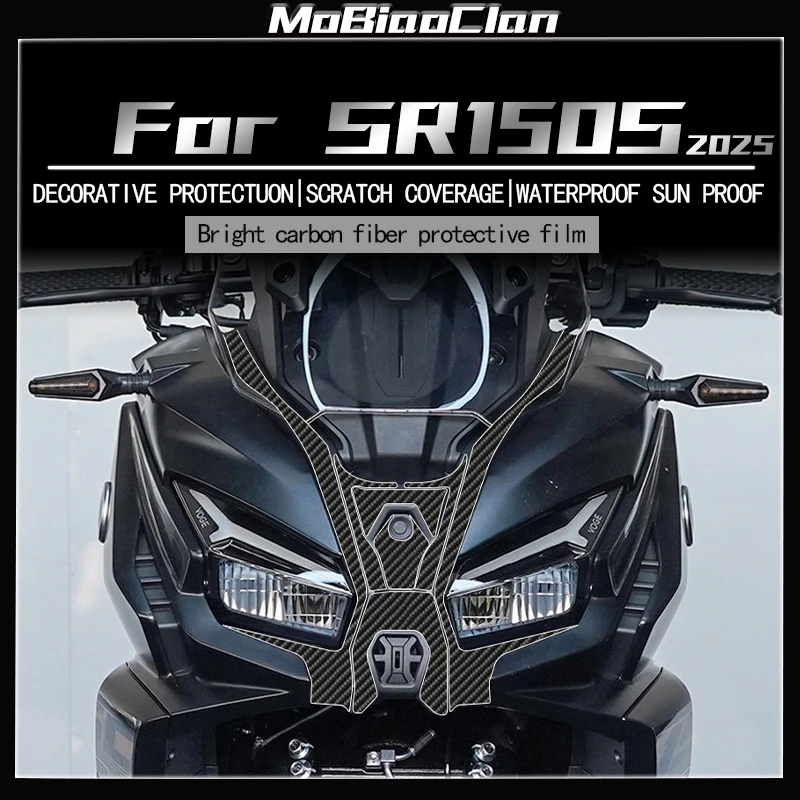 

Для Loncin VOGE SR150S SR 150S sr150s 2025 мотоцикл 6D защитная наклейка из углеродного волокна аксессуары для защиты тела