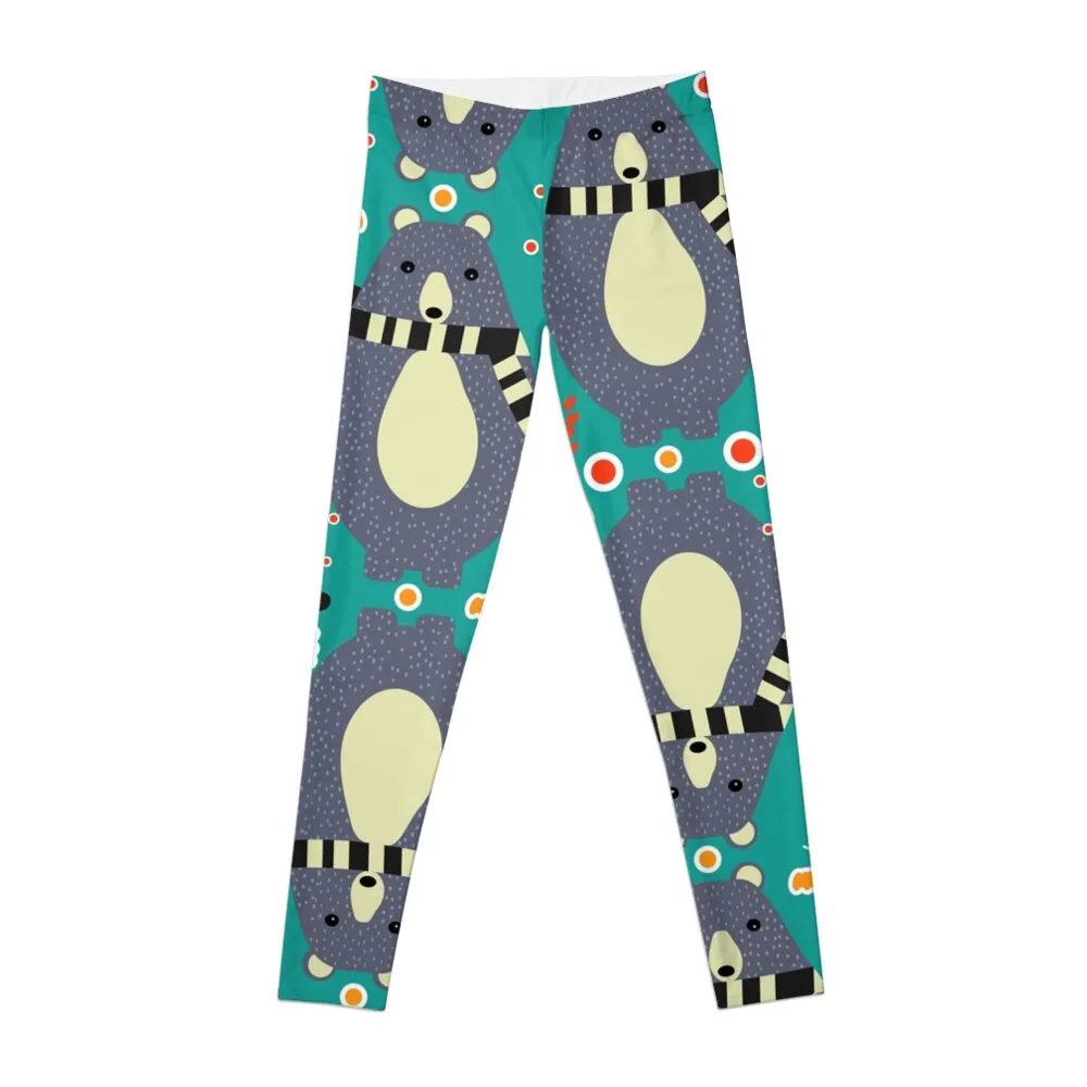 

Little bears and flowers Leggings Female legging pants high waist sports for Womens Leggings