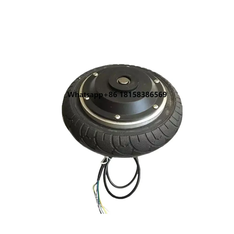 

8 inch Single Shaft 24V/36V/48V 250W/400W Low Speed DC Brushless Hub Motor Wheel Motor for Low Speed Vehicle Bumper Car Dodgem