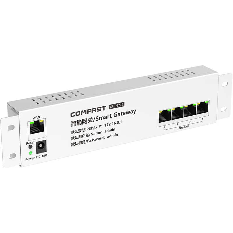 Comfast-Gigabit AC WiFi Load Balancing Routing, Núcleo de roteamento, Função Gateway Poe, Multi Wan, Roaming Wifi, Controlador Router, CF-RG215