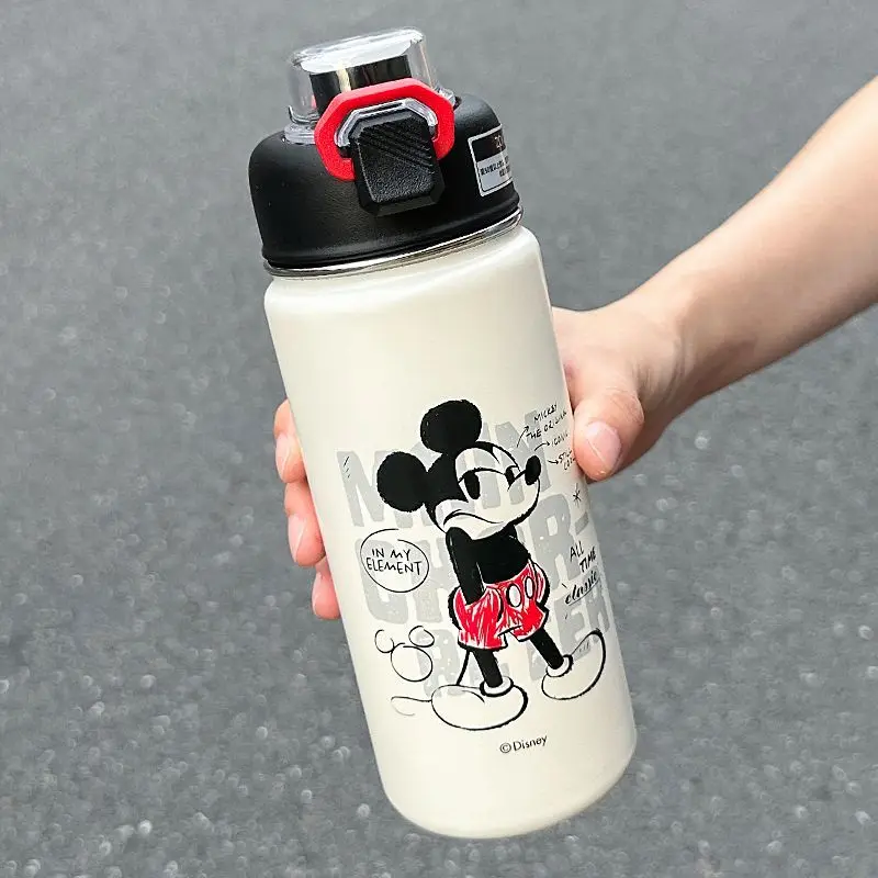 Ice Princess Lotso Mickey Buzz Lightyear tazza termica portatile in acciaio inossidabile con motivo a cartoni animati dolce e carino per uomo e donna