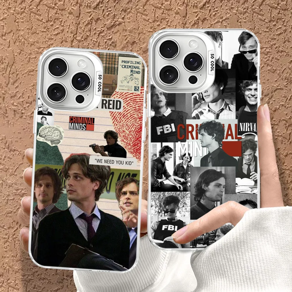 Criminals Minds Suspense Tv Show Phone Case For iPhone 16 15 14 13 12 11 Pro Max X XR XSMAX Matte Shockproof Back Cover