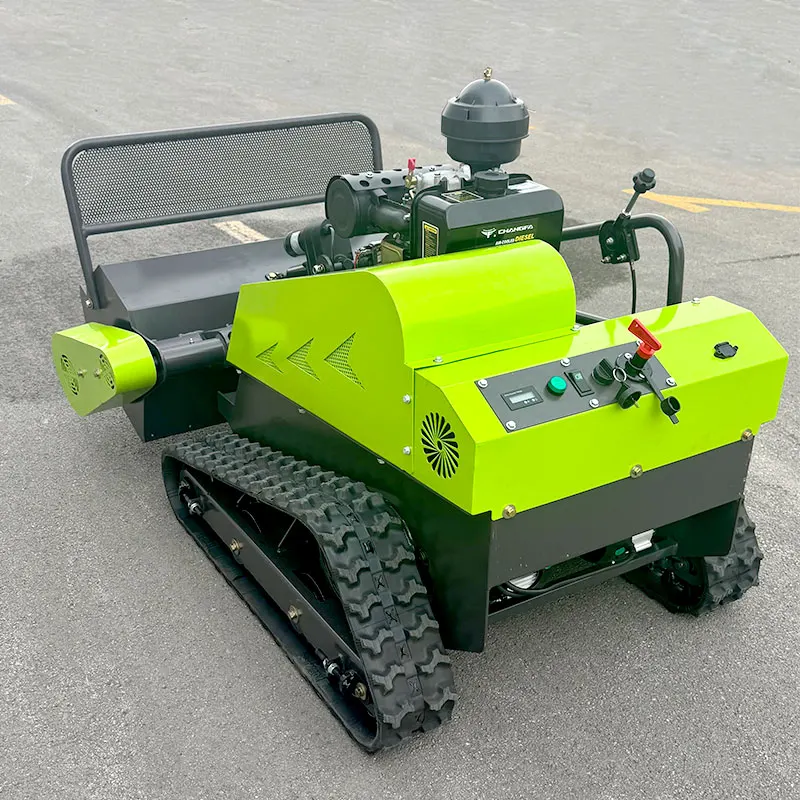 الملاحة جزازة العشب الذكية الروبوتية ذاتية الدفع الصناعية الصف 24 فولت ماكينة تشذيب العشب الأوتوماتيكية اللاسلكية محرك 173cc