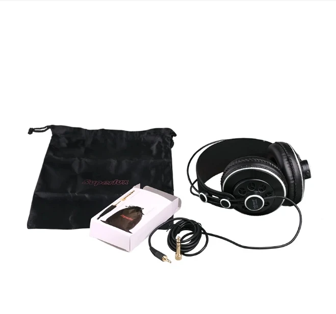 Imagem -06 - Superlux-headphone Monitor Profissional Headband Ajustável Semi-aberto Auscultadores para Smartphone Computer Music Hd681f Hd6811b