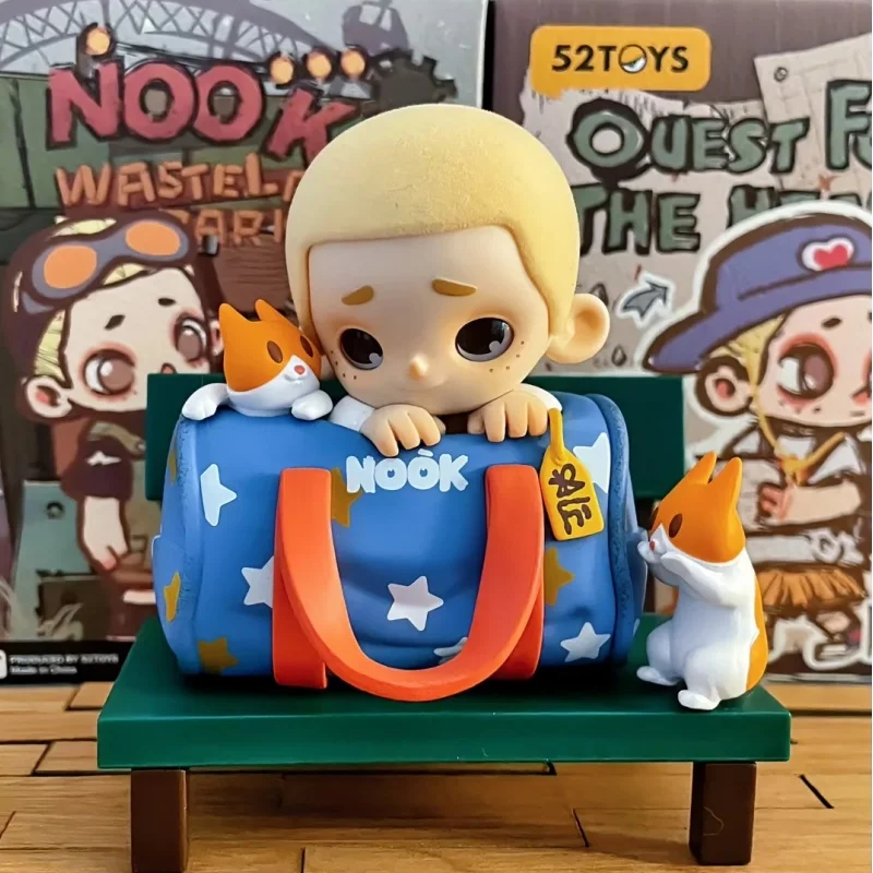 

52toys Nook In Vintage Store Series Mystery Blind Box Collectible Action Figure Desktop Ornament Toy Gift Anime Lovers Toys Gift