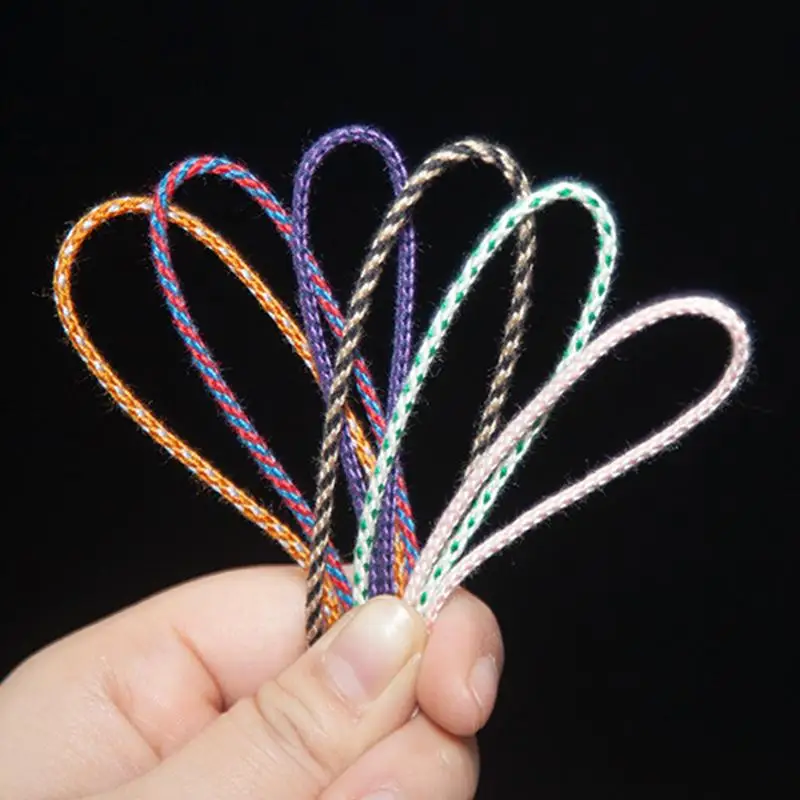 1,5 mm Baumwollkordel, handgemachtes Seil, Faden, Schnur, Bastelmaterial, DIY-Halskette, Armband, Schmuckdekoration – Detail 4
