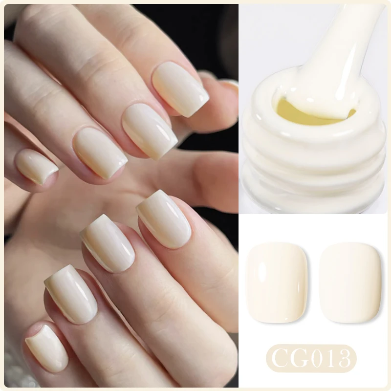 BORN PRETTY Beige White Color Gel Nail Polish Black Red Popular Fall Winter Soak Off Nail Art Gel Manicure Salon DIY at Home