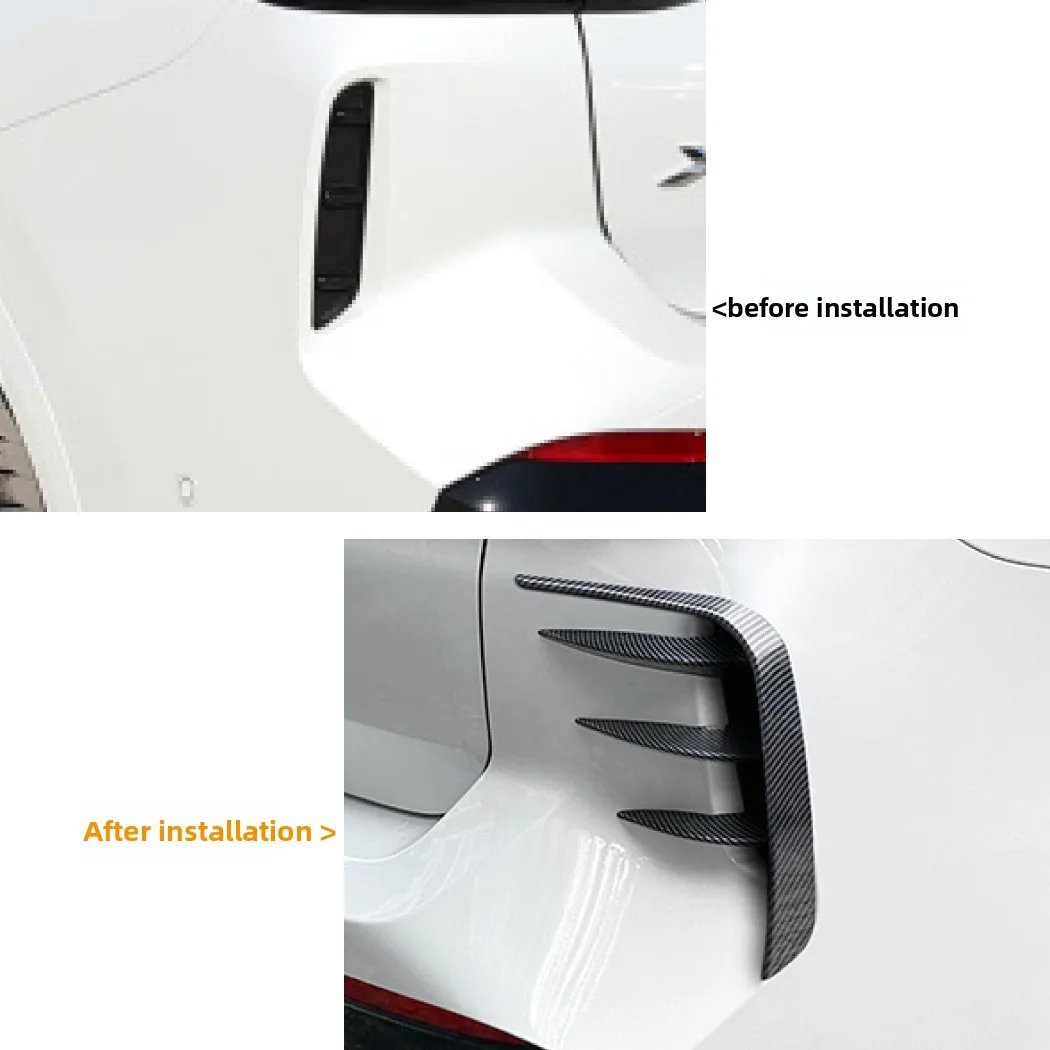 

For BMW X3 G01 LCI Sport 2022 + Tusk Rear Air Knife Spoiler Exterior