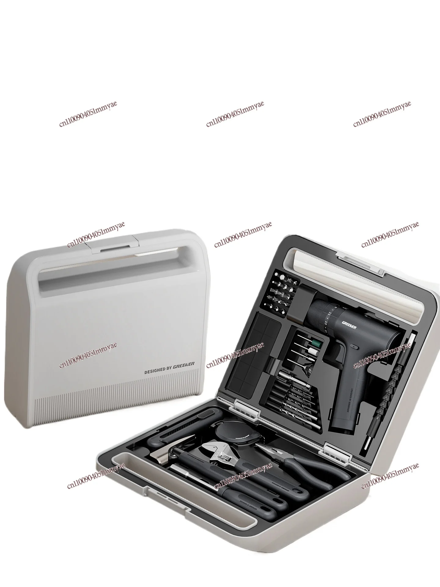 

Electric Drill BOX Home Maintenance Toolbox Set Daquan Home Hardware Multi-functional Full Set of Tools Combination