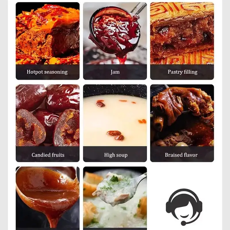 

Электрический паровой газовый чехол, чайник, большой сэндвич-горшок, миксер для приготовления пищи для джема, супа, кондитерского сиропа