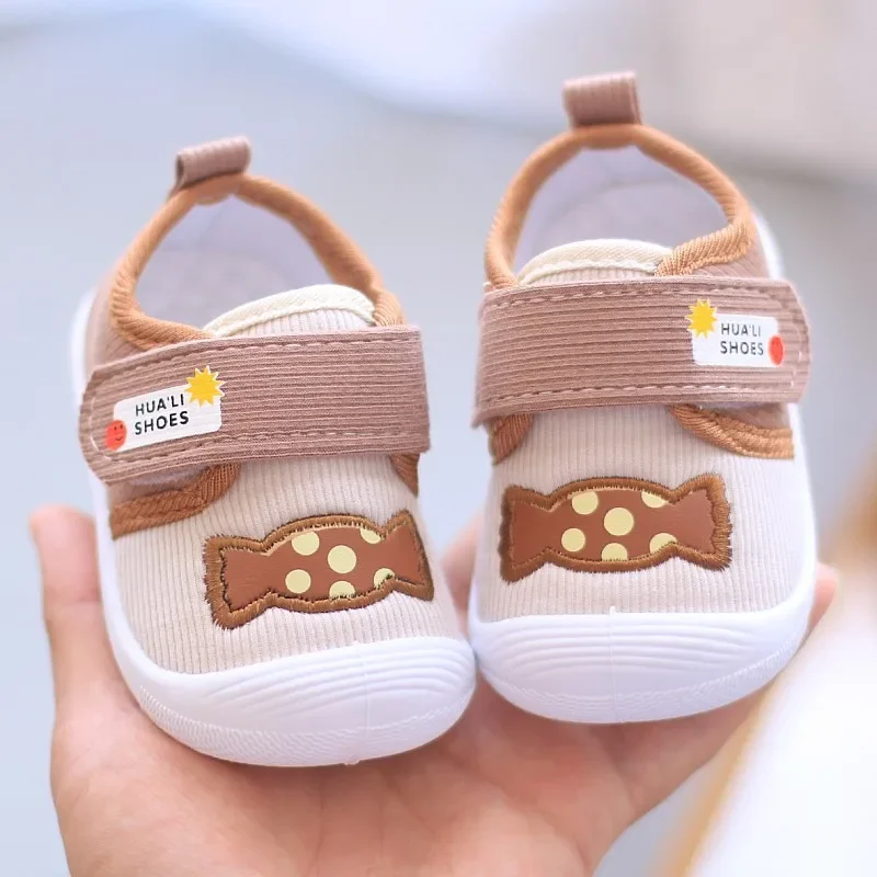 

Baby Shoes Cartoon Anti Kicking Canvas Shoes Spring Autumn Toddler Calling Shoes Infant Causal Loafers Toddler Non-slip Shoes