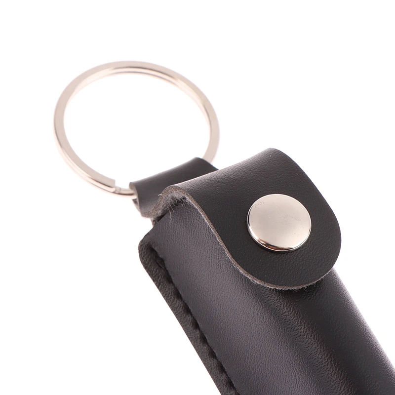 USB Case Protective Bag Portable Pocket Leather Key Ring For Usb Flash Drive