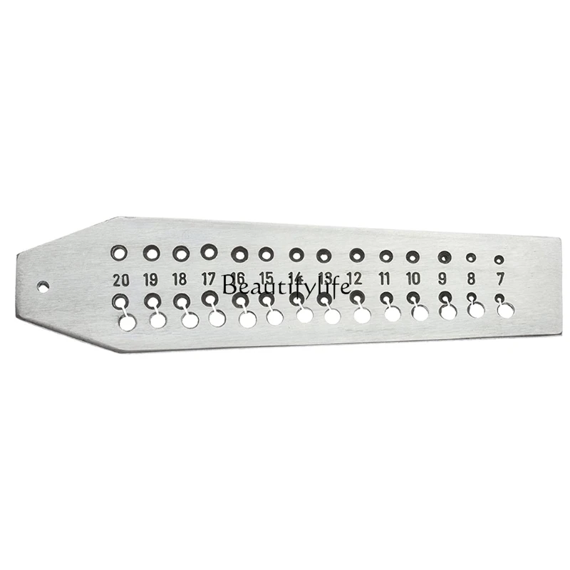 

Screw Plate with 14 Taps Jewellers Tap & Die Set for Precision Work Watch Repair Dropship