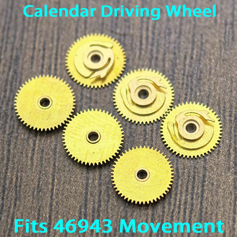 46943 Movement Calendar Driving Wheel Spare Fits Oriental Double Lion 46943 Movement Men Watch Repair Replace Parts