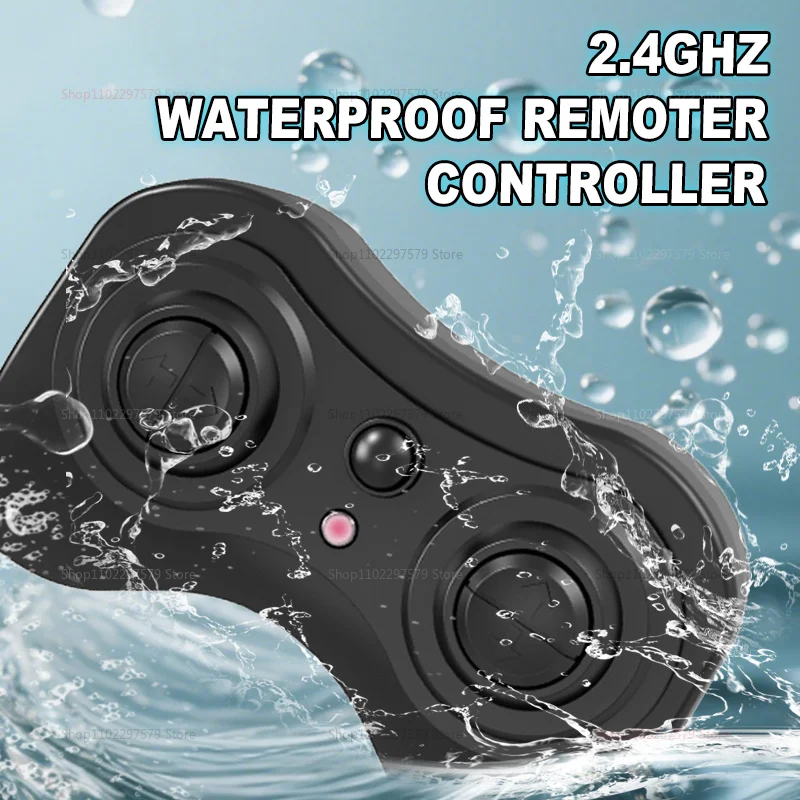 2025 جديد 8 عجلة سايبر مركبة يتم التحكم بها عن بُعد 8WD الوحش البرمائي مع الإطارات العملاقة للطرق الوعرة لعب المياه لعبة RC سيارة هدية عيد ميلاد للأطفال