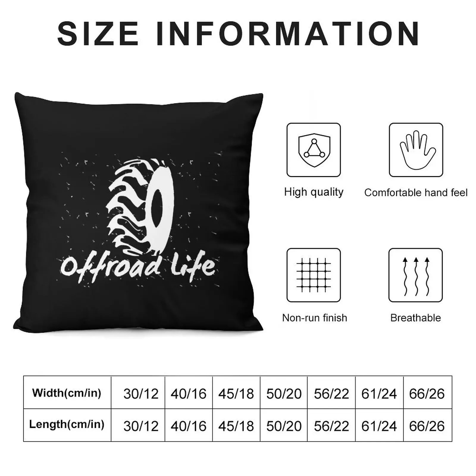 OFFROAD LIFE Throw Pillow Pillow Case Christmas luxury home accessories bed pillows pillow