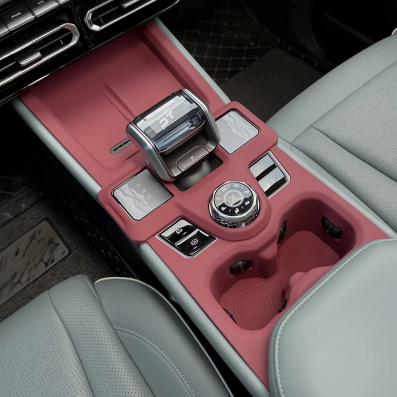 

For Jietu Shanhai T1 Central Control Silicone Protective Pad Interior Panel Protective Cover Modified Decorative Accessory