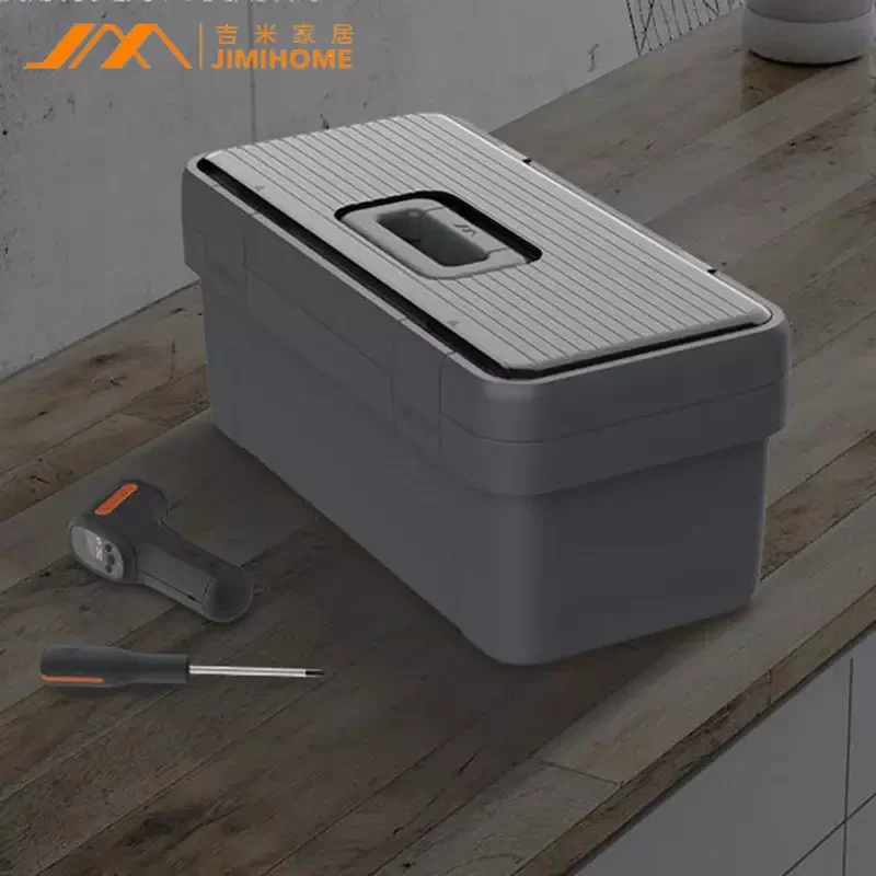 Xiaomi JIMIHOME 17-inch Toolbox Storage Box Household Handheld Plastic Box Car Hardware Electrician Storage Multifunctional Tool