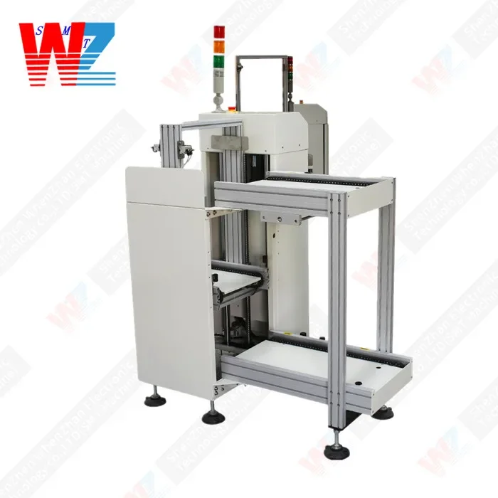 Automatic SMT assembly line PCB Magazine loader,SMT loader machine for SMT Production line pcba Magazine loader unloader