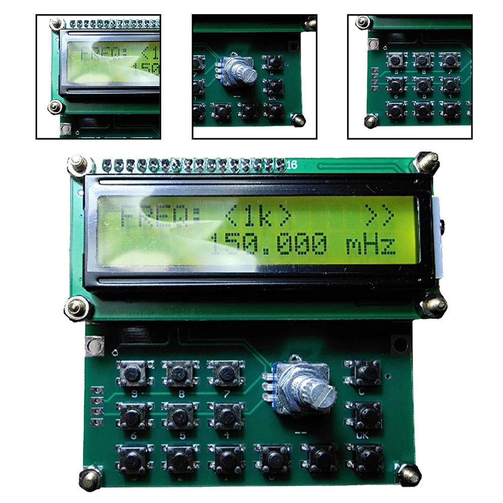 Imagem -05 - Frequency Generator Board Display Led Parte do Sinal 35mhz4000mhz Adf4351 35mhz-4000mhz rf