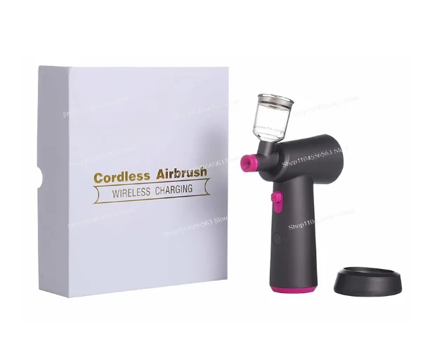 

Professional rechargeable handheld induction charging spray kit machine with compressor