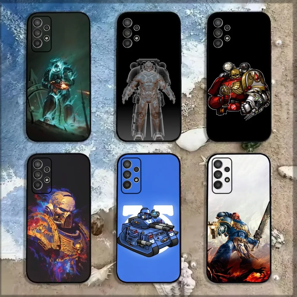 Game W-Warhammers 40k Phone Case For Samsung Galaxy A13,A21s,A22,A31,A32,A52,A53,A71,A80,A91 Soft Black Shell