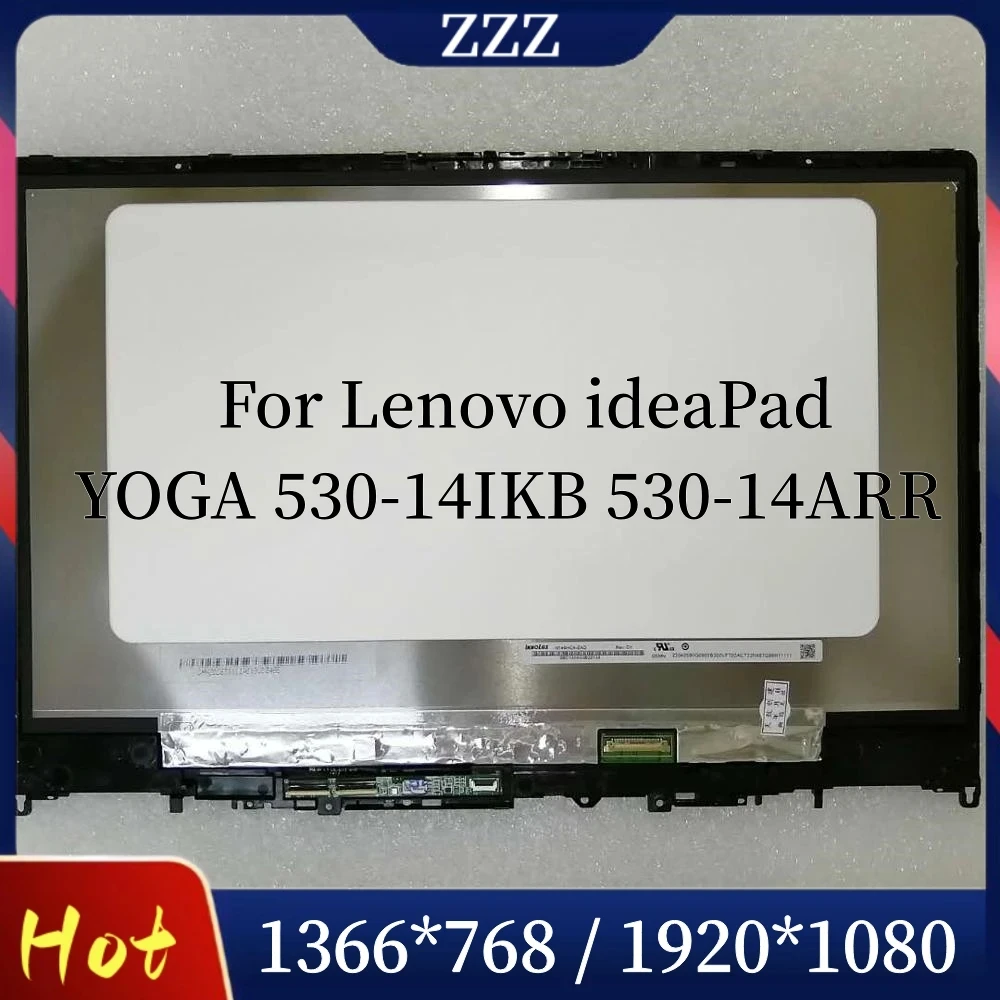 

Yoga 530 14IKB 14Arr Screen LCD Display 5D10R03188 5D10R03189 For 14.0 Laptop HD FHD Lenovo Thinpkad Flex 6-14IKB 14Arr Touch