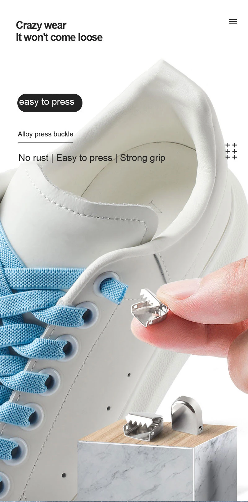 New Upgrades Widen 8MM Flat Elastic Laces Sneakers Shoelaces Without Ties Kids Adult Quick Lace Rubber Sports Shoestring 1Pair