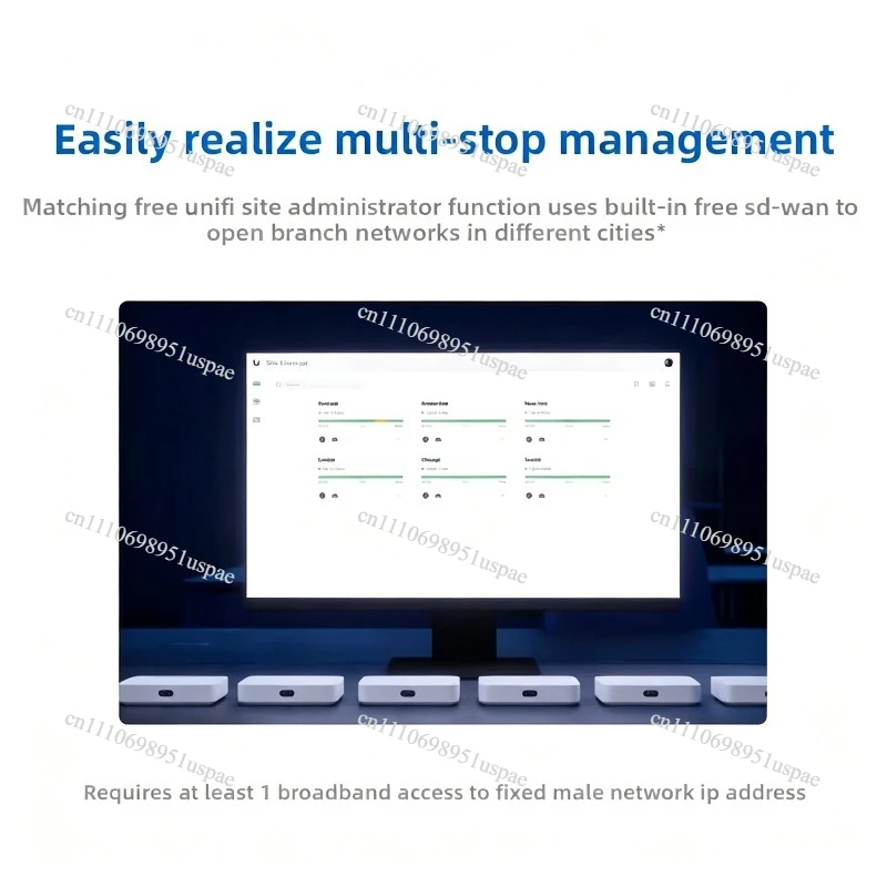 UniFi Cloud Gateway Ultra UCG-Ultra Desktop Gateway 2.5G WAN Multi-WAN Load Balancing IDS IPS Security Gateway