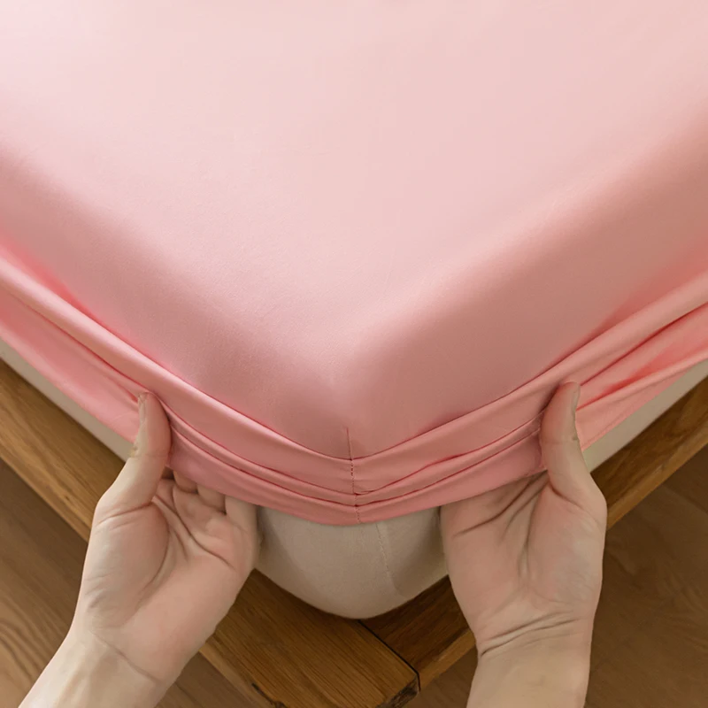 100% Waterproof Mattress Cover Protector Adjustable Non-slip Bed Fitted Sheet With Elastic Band for King Queen 90/140/160/200