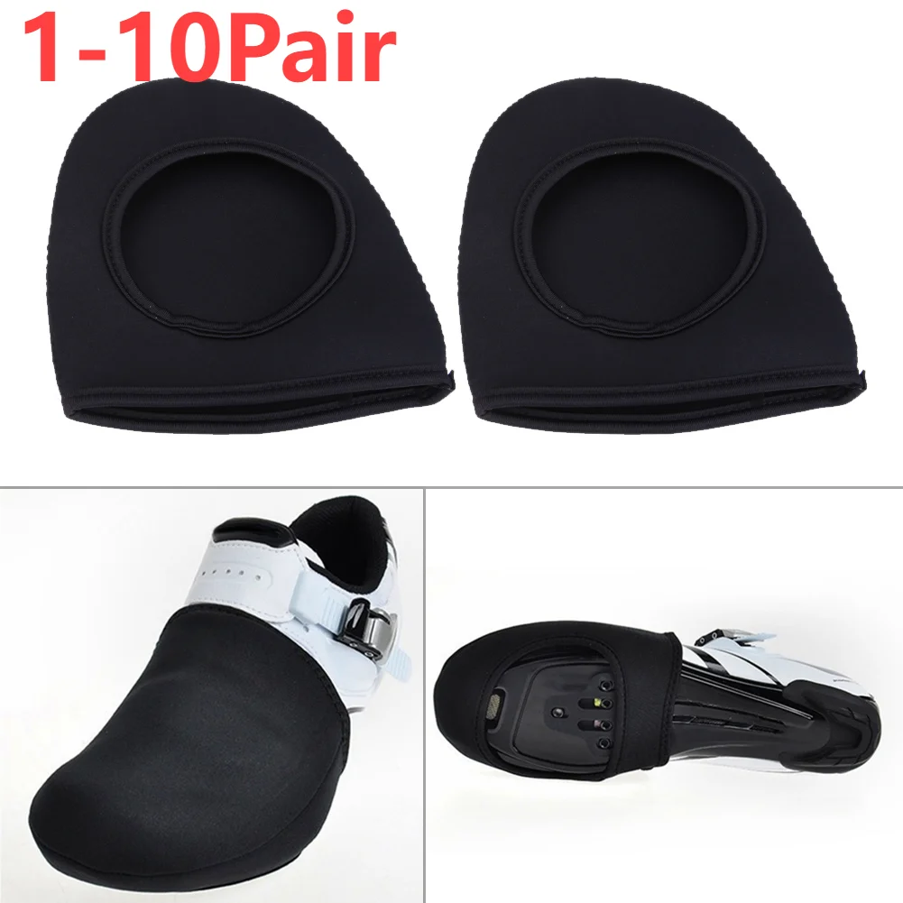 1–10 Paar Schuh-Zehenschutz für Damen und Herren, Radfahren, Überschuhe, Nylon, winddicht, warm, verschleißfest, Schutz für Outdoor-Motorräder