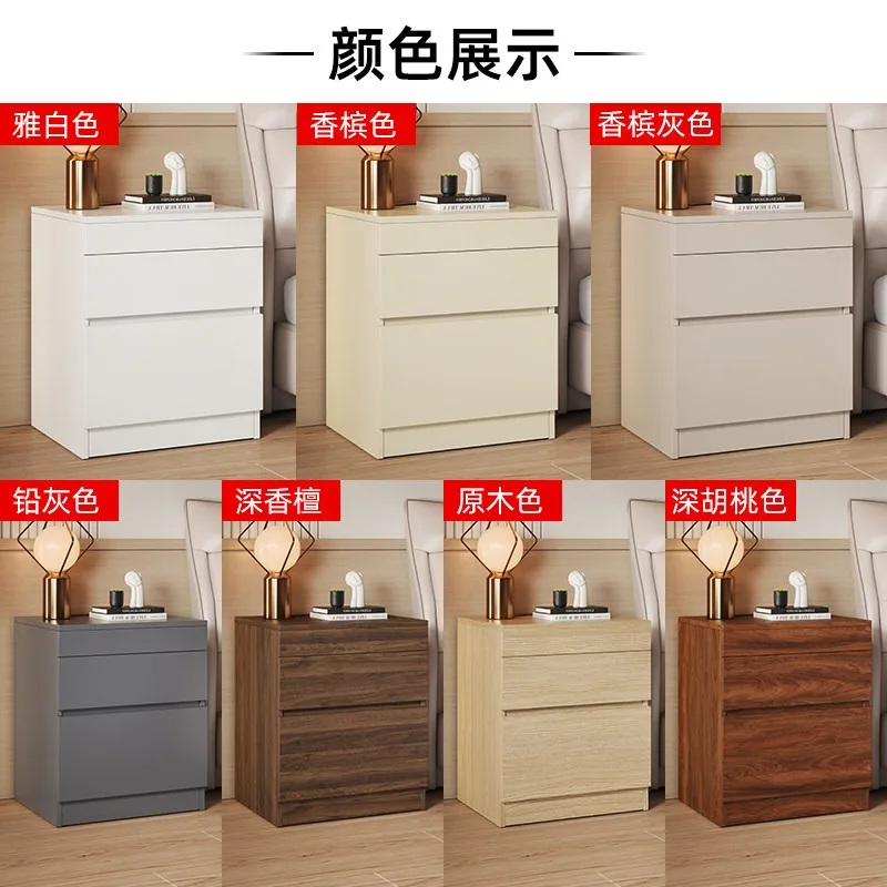 Solid wood hidden compartment bedside table, household anti-theft safe, bedside table, bedroom multi-function hidden storage loc