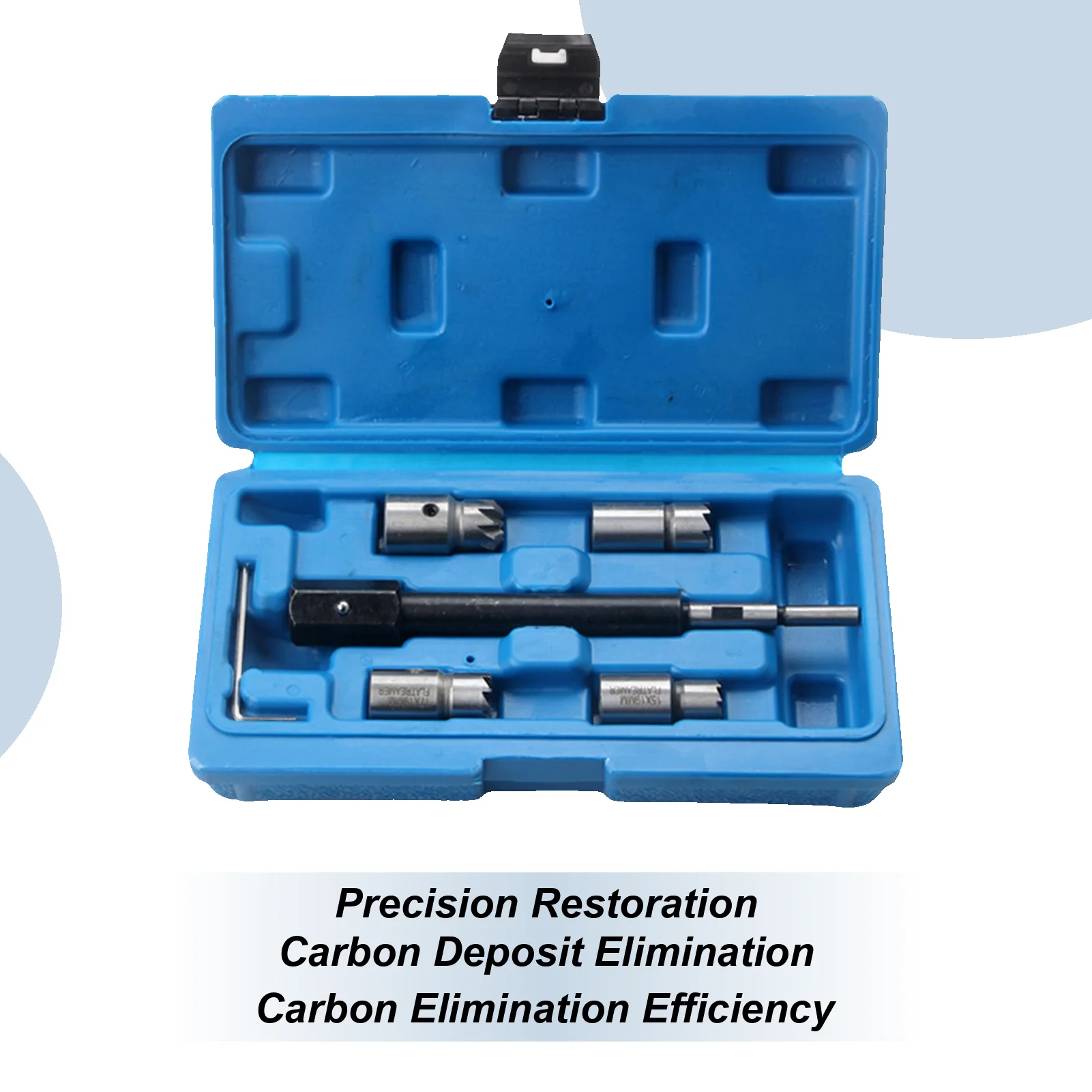 

Набор для чистки форсунок Набор для чистки сиденья инжектора Многофункциональный набор из 6 разверток для морских мотоциклов, газонокосилок, гонок