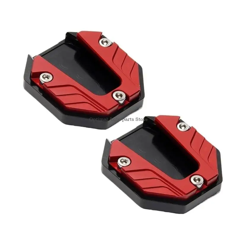 Picture 4: Anti Slip Motorcycle Footrest Support Base Enlarged Surfaces Area for Motorcycles