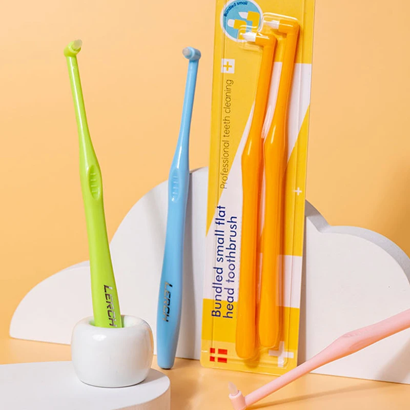 

Small Head Single-Beam Teeth Cleaning Toothbrush Interdental Brush Soft Hair Implant Adult Oral Care Tools Deep Oral Cleaning