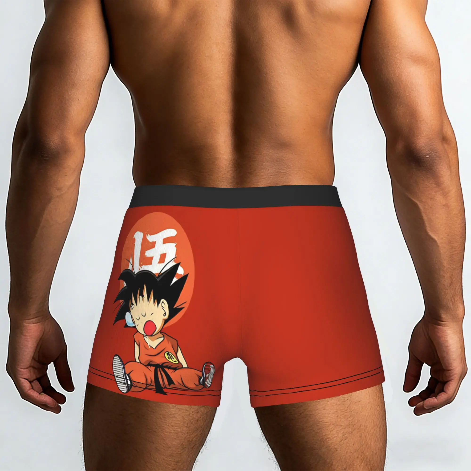 Sleepy Cute  Bandai DRAGON BALL Underpants Homme Panties Man Underwear Print Shorts Boxer Briefs